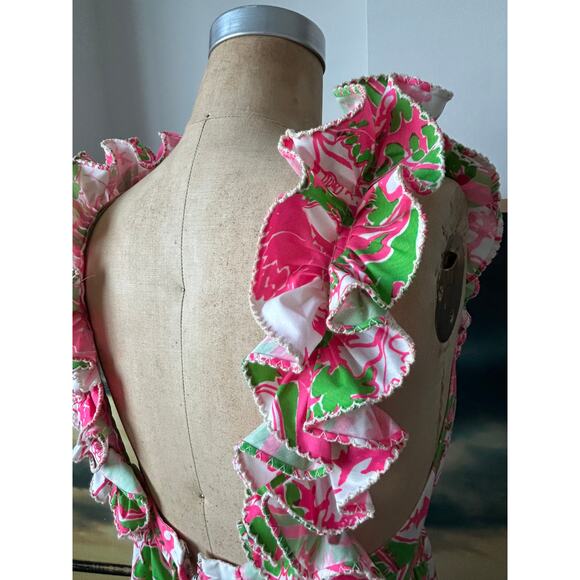 Lilly Pulitzer Backless Empire Waist Dress XS/S - Picture 5 of 13